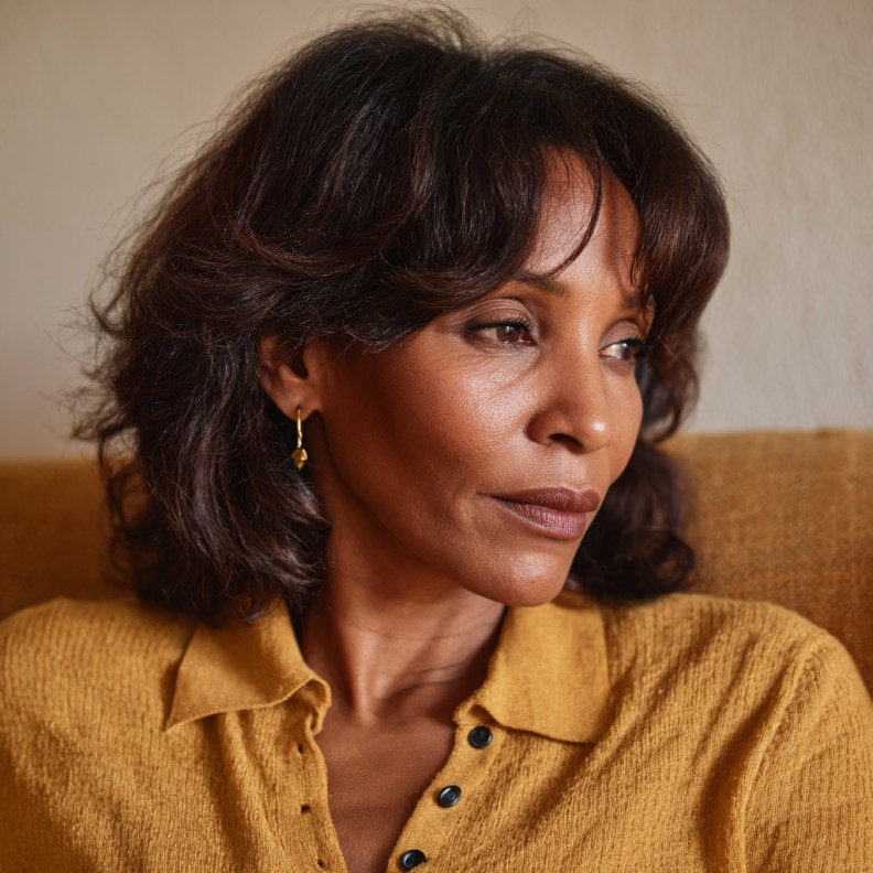 Charming Layered Butterfly Cut with Face-Framing Texture