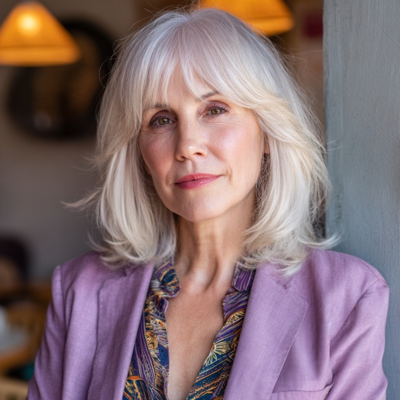 Softly Layered Butterfly Cut with Gentle Movement