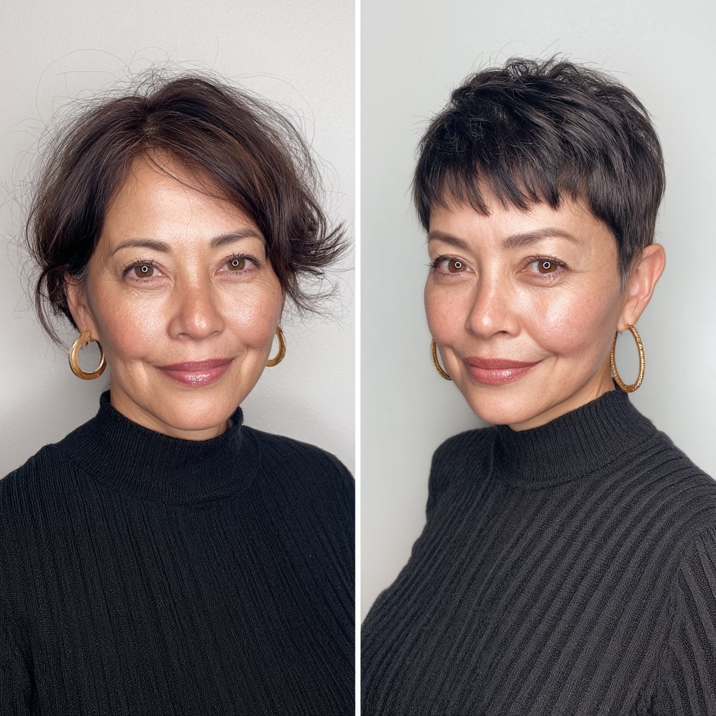 Chic Textured Pixie with Soft Edges