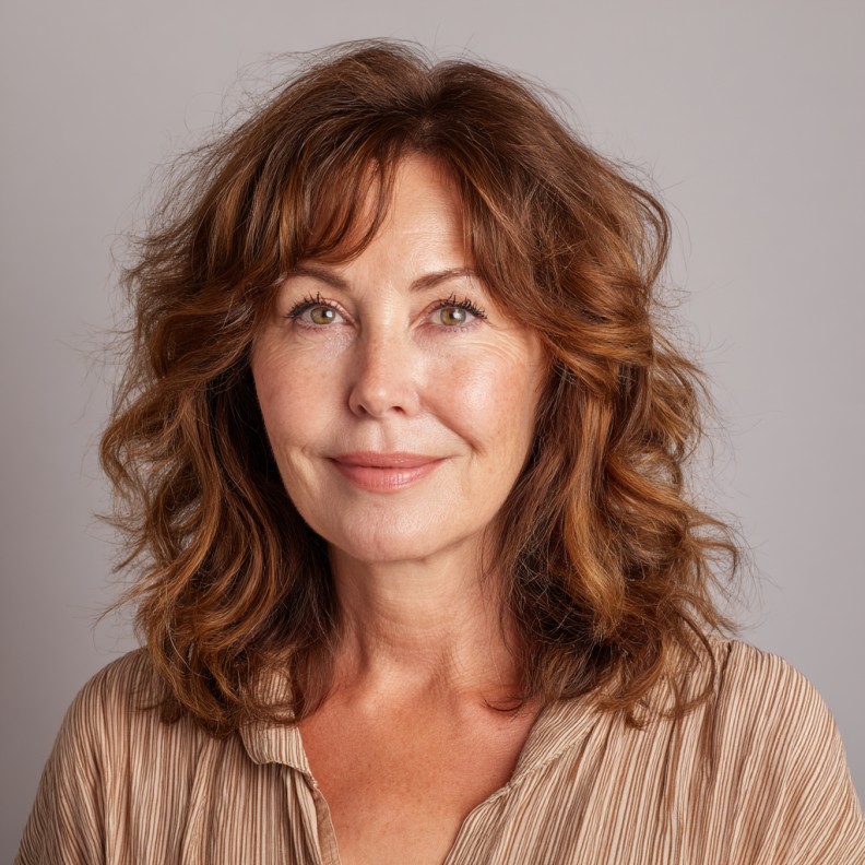 Textured Mid-Length Shag with Soft Layers
