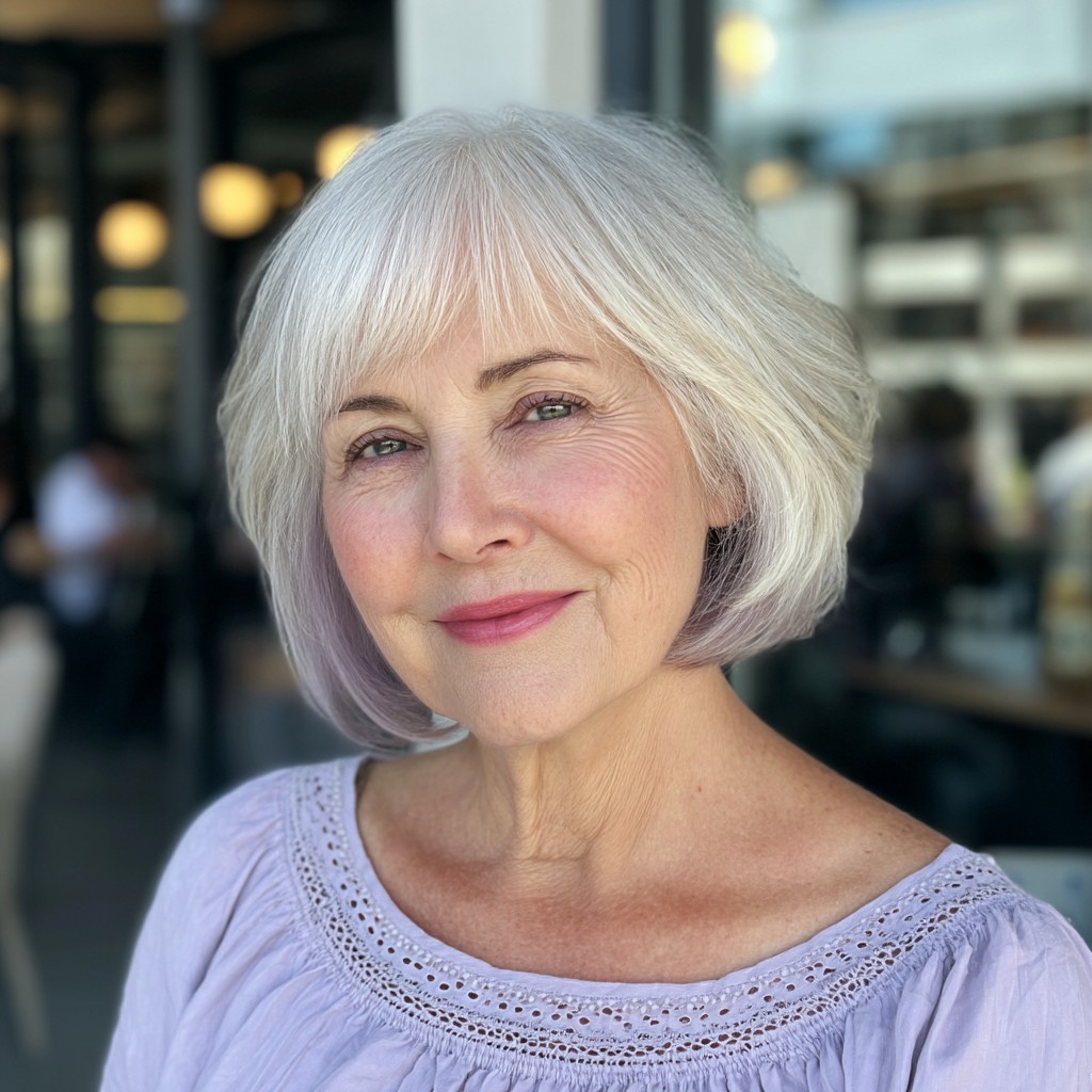 Timeless Velvet Edge Bob with Soft Texture
