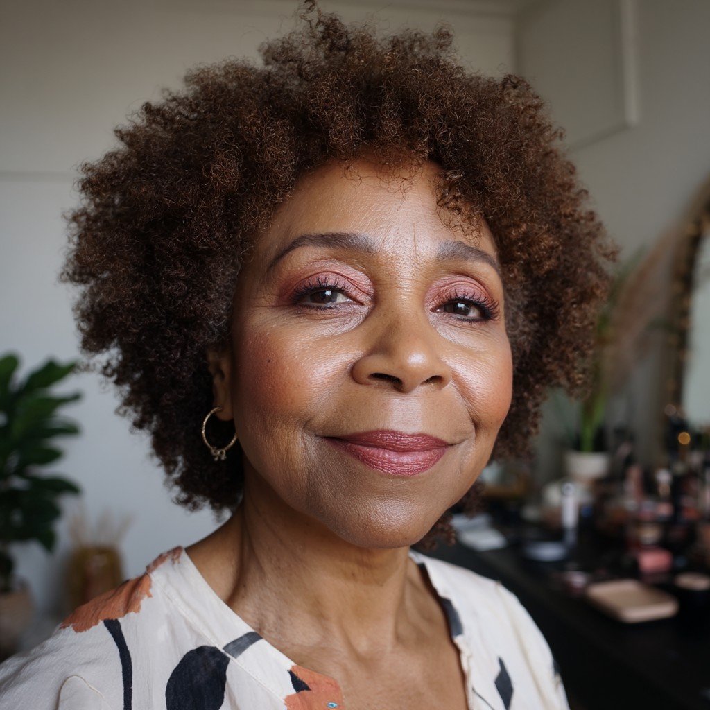 Textured Choppy Layers for Natural Curls