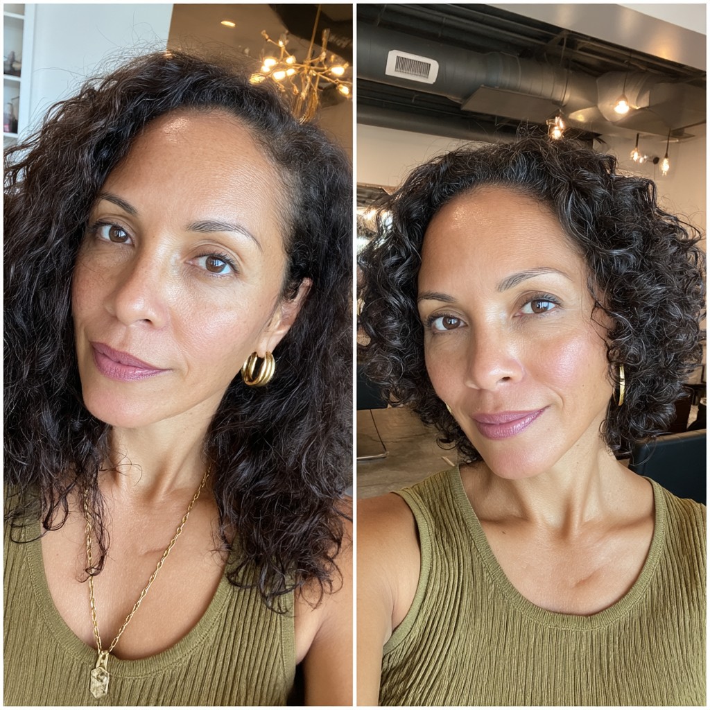 Modern Choppy Curls with Soft Layers