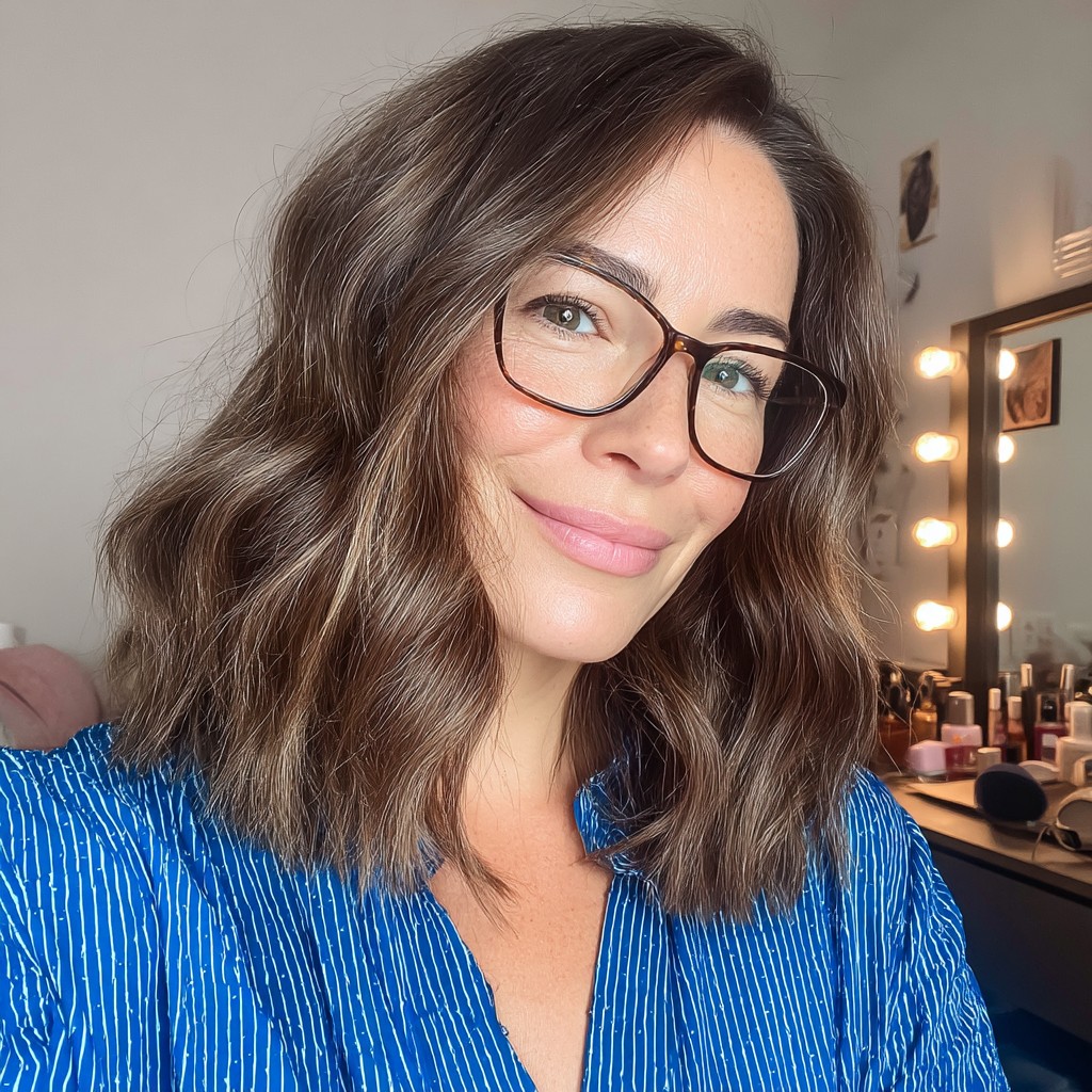 Textured Lob with Effortless Waves