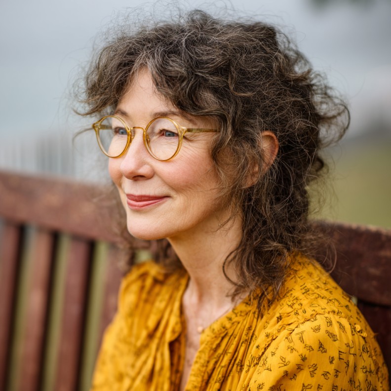 Textured Modern Mullet with Defined Curls