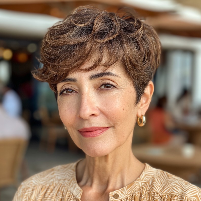 14347 textured short pixie cut with soft layers