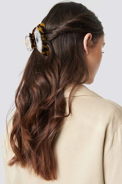 Beautifully Textured Claw Clip Style for Long Hair