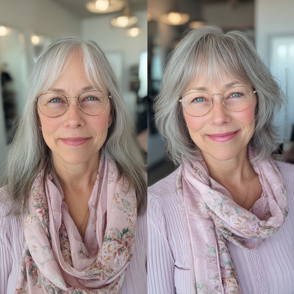 Charming Soft Choppy Layers with Effortless Volume