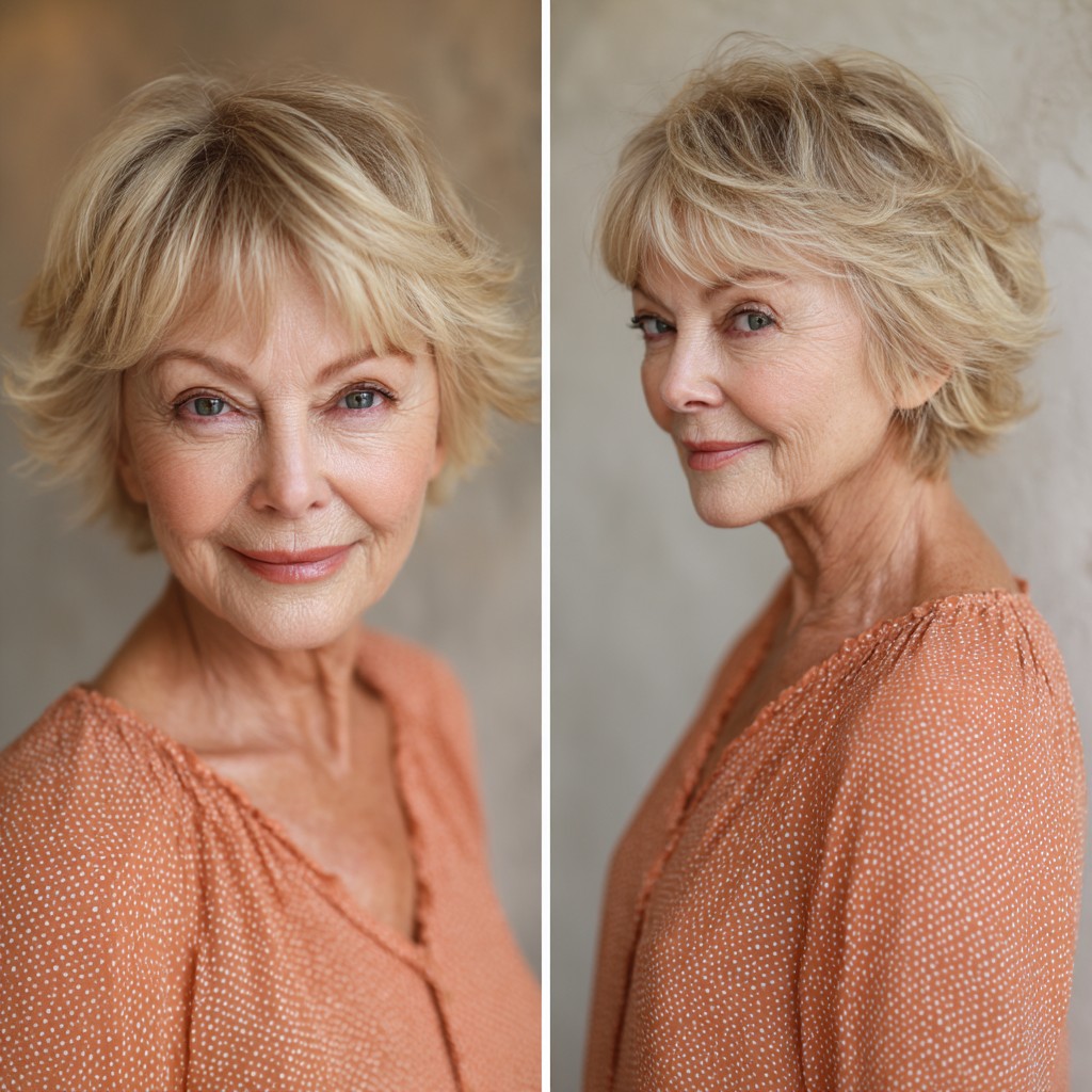 Charming Soft Textured Cut with Gentle Layers
