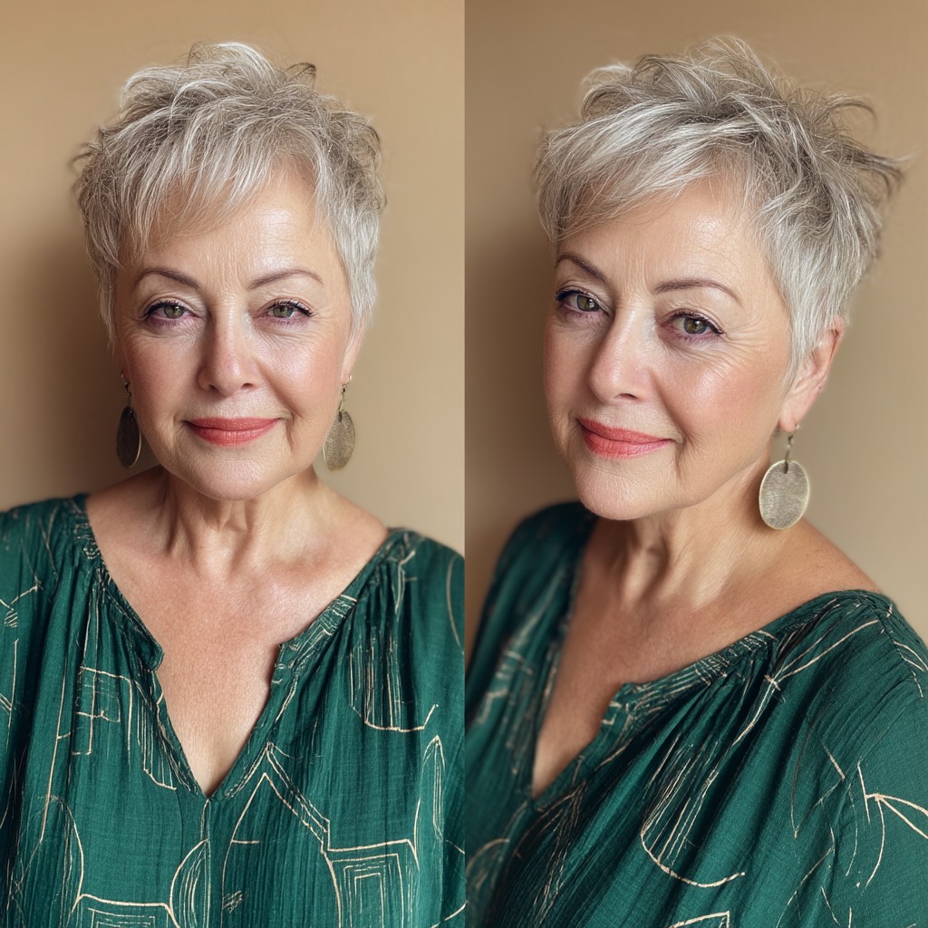 Chic Textured Short Cut with Soft Volume