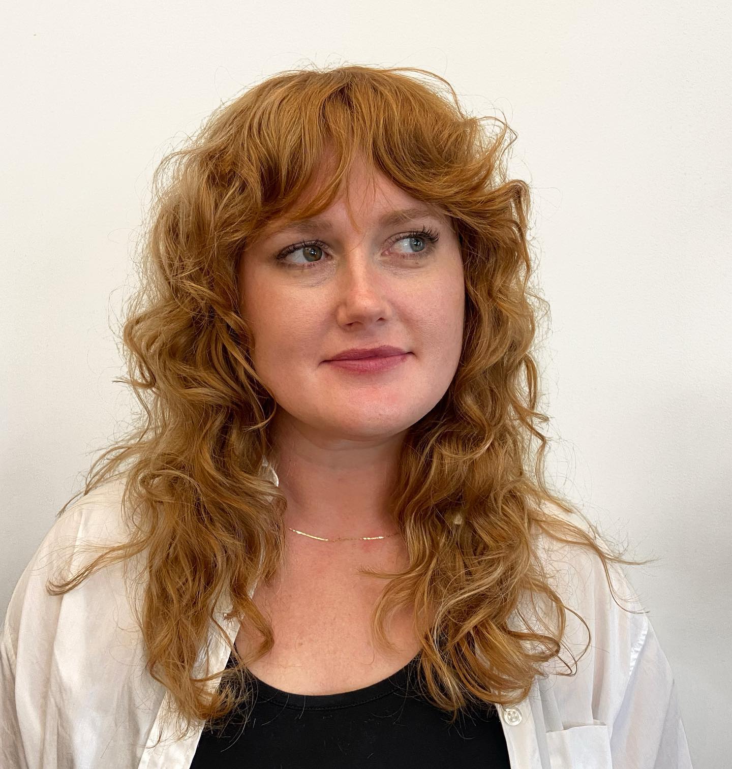 Effortless Wavy Shag with Luscious Layers