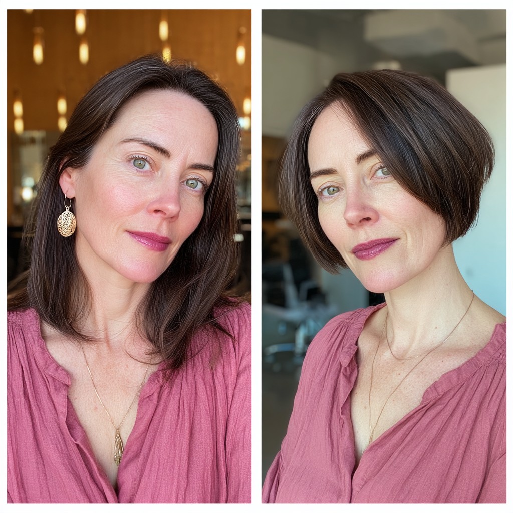 Modern Textured Bob with Subtle Layers