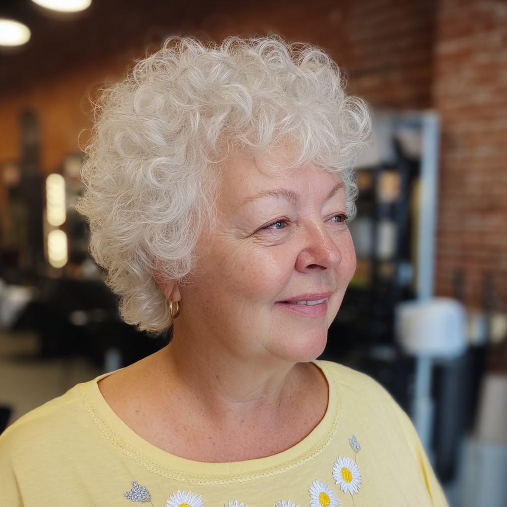 Soft Curly Cloud Cut with Gentle Layers