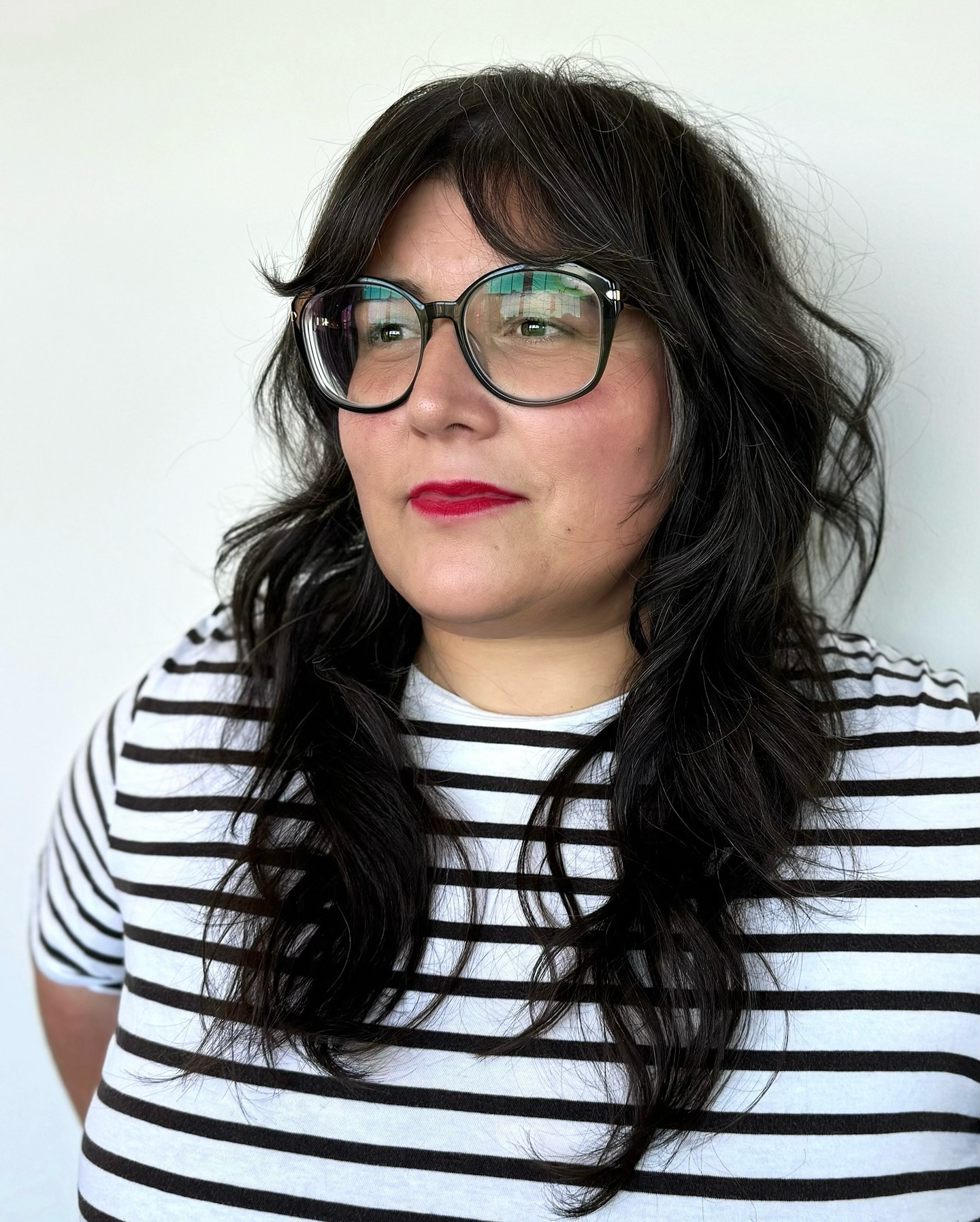 Textured Wavy Shag with Subtle Face-Framing Layers