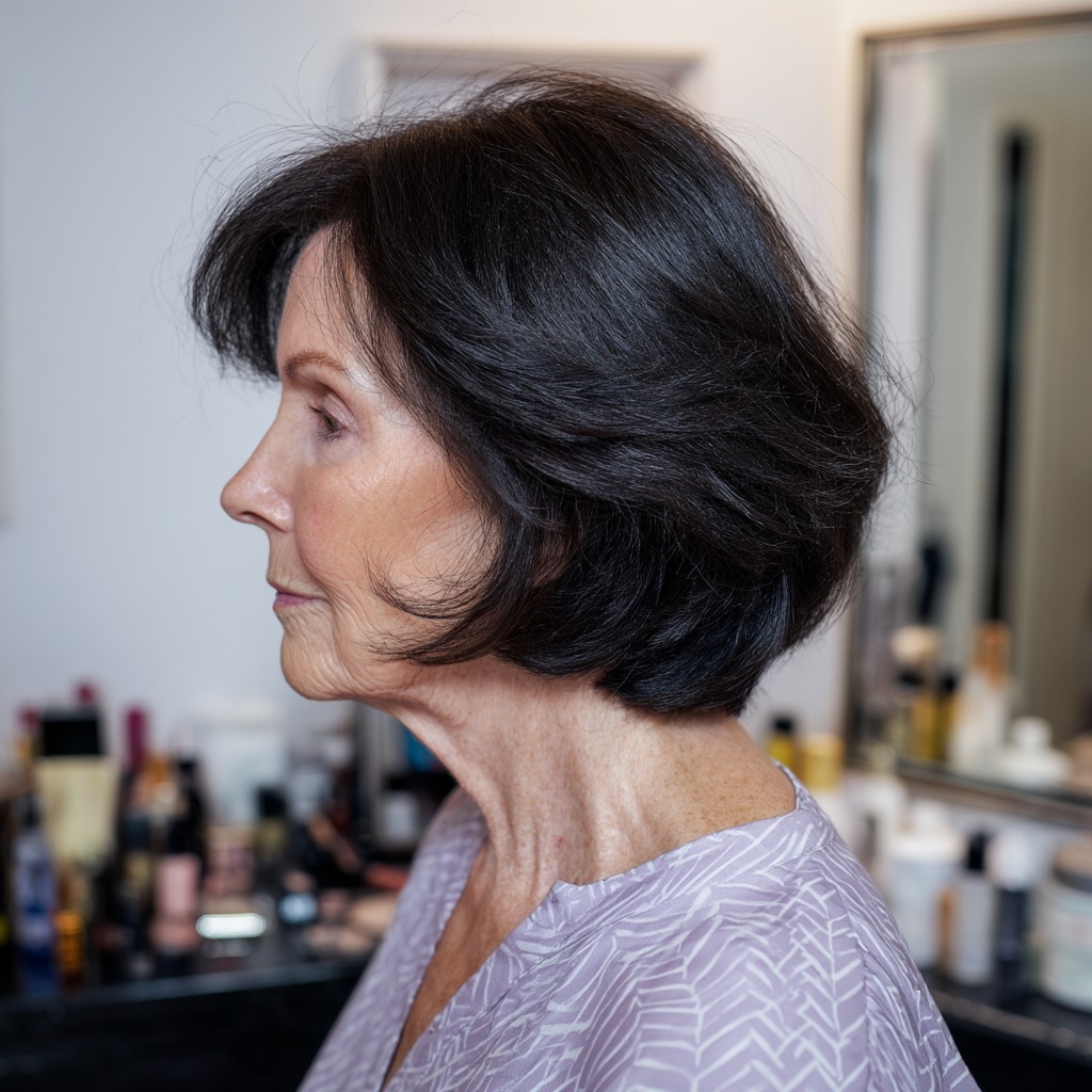 Chic Textured Bob with Soft Layers