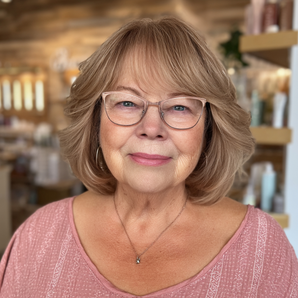 Charming Light Brown Layered Cut with Soft Volume