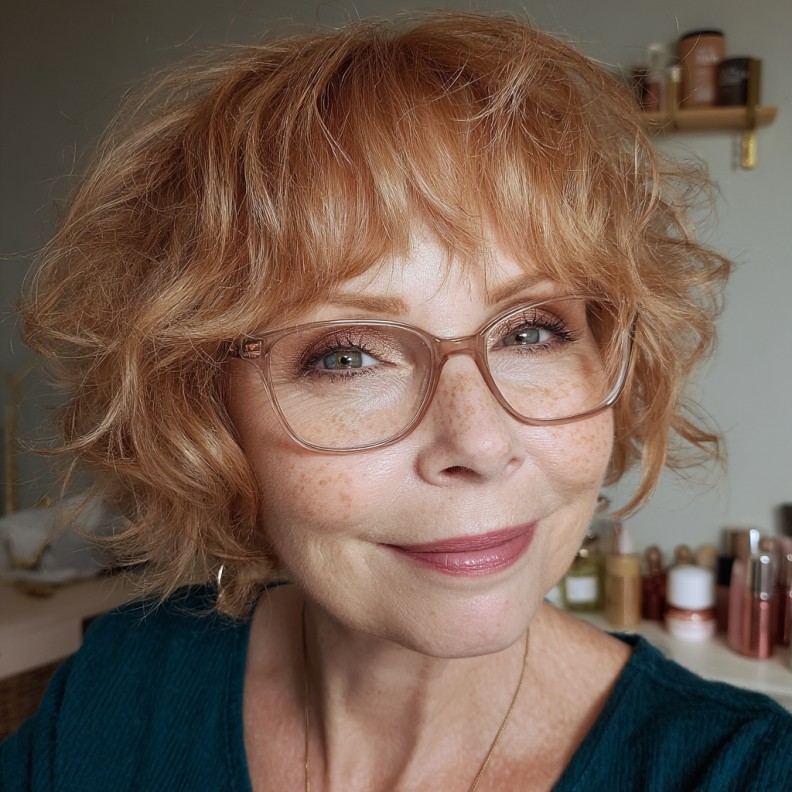 Charming Wavy Shag with Lively Soft Curls