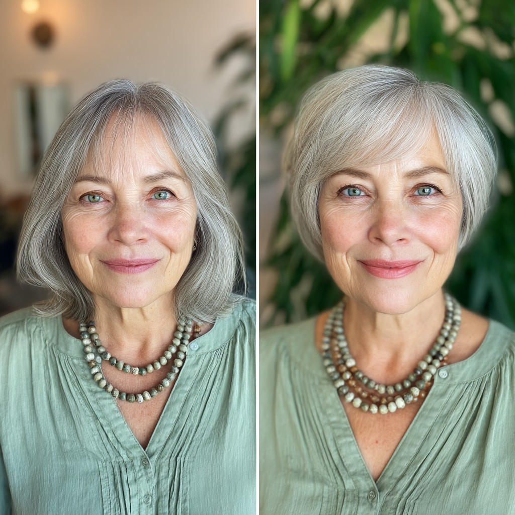 Chic Textured A-Line Bob with Soft Layers