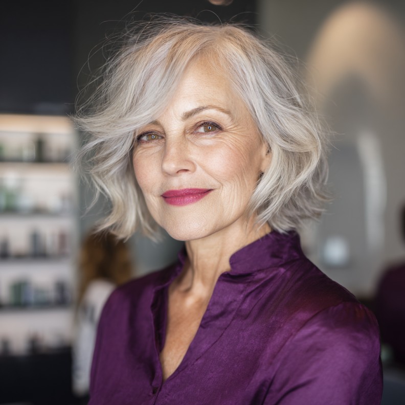 Chic Wavy Shag with Textured Layers