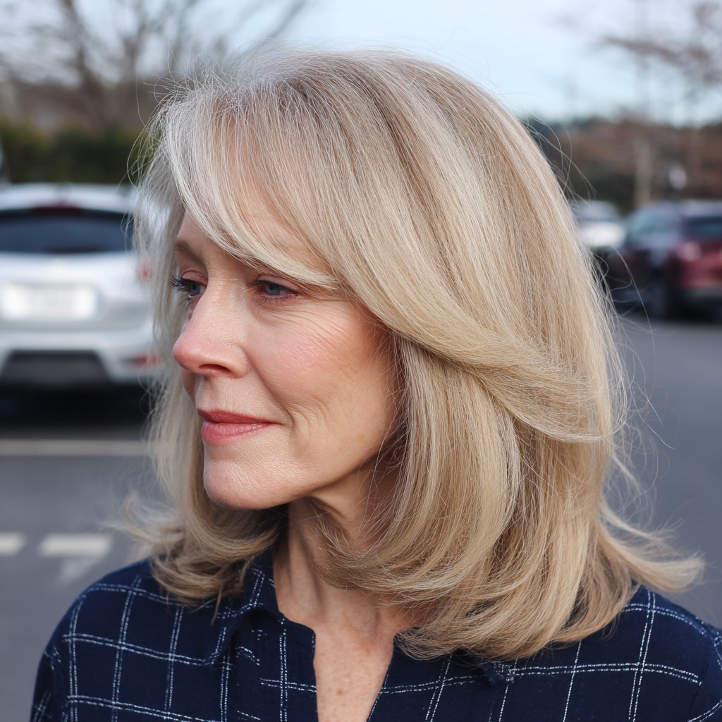 Modern Mid-Length Layered Cut with Soft Volume