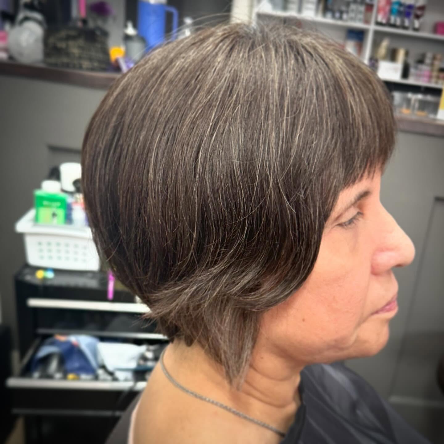 Modern Textured Bob with Subtle Layers