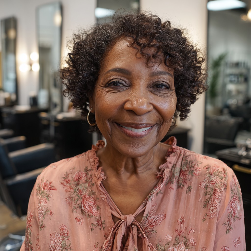 Charming Defined Finger Coils for Effortless Summer Style
