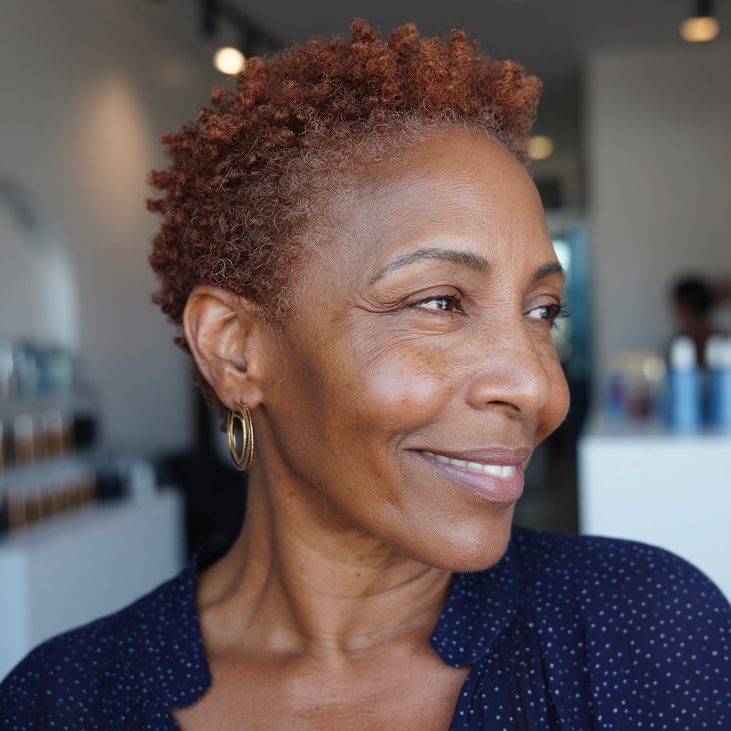 Vibrant Short Finger Coils for a Lively Summer Look