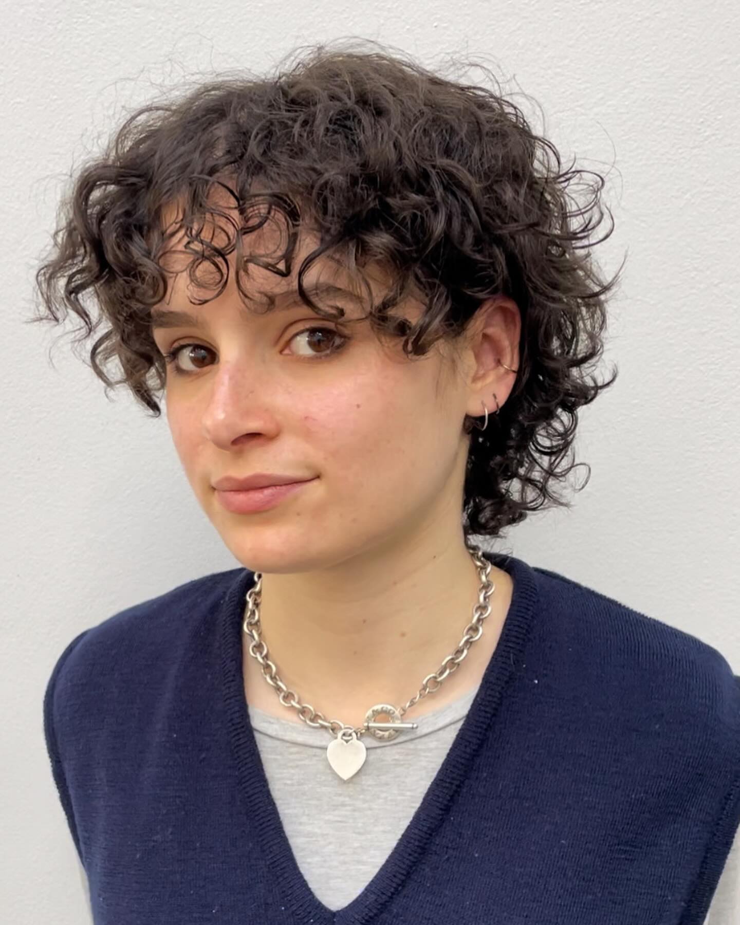 Chic Curly Shag with Defined Curls