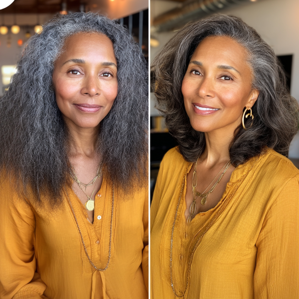 Chic Textured Medium Cut with Soft Volume