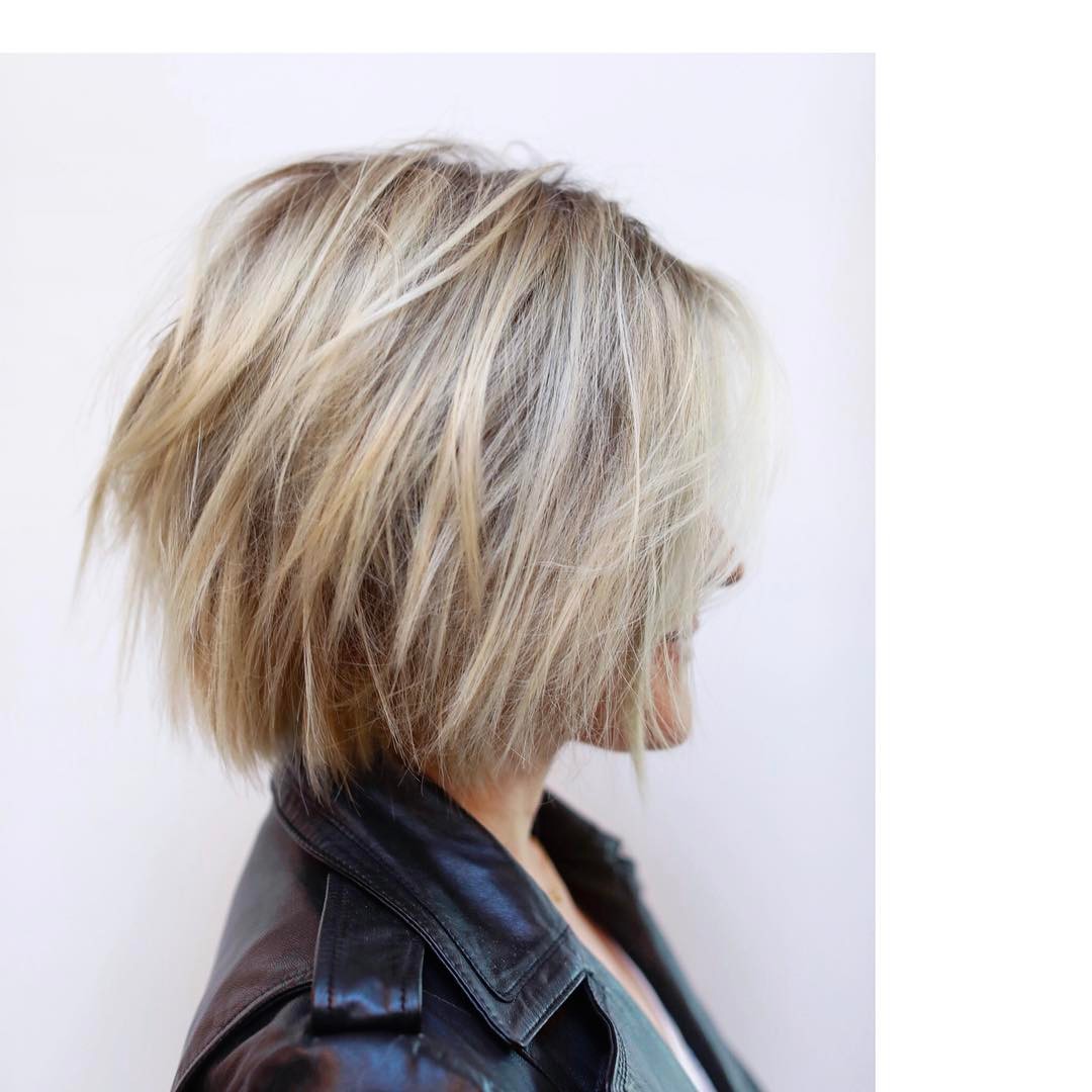 Choppy Textured Bob with Effortless Movement