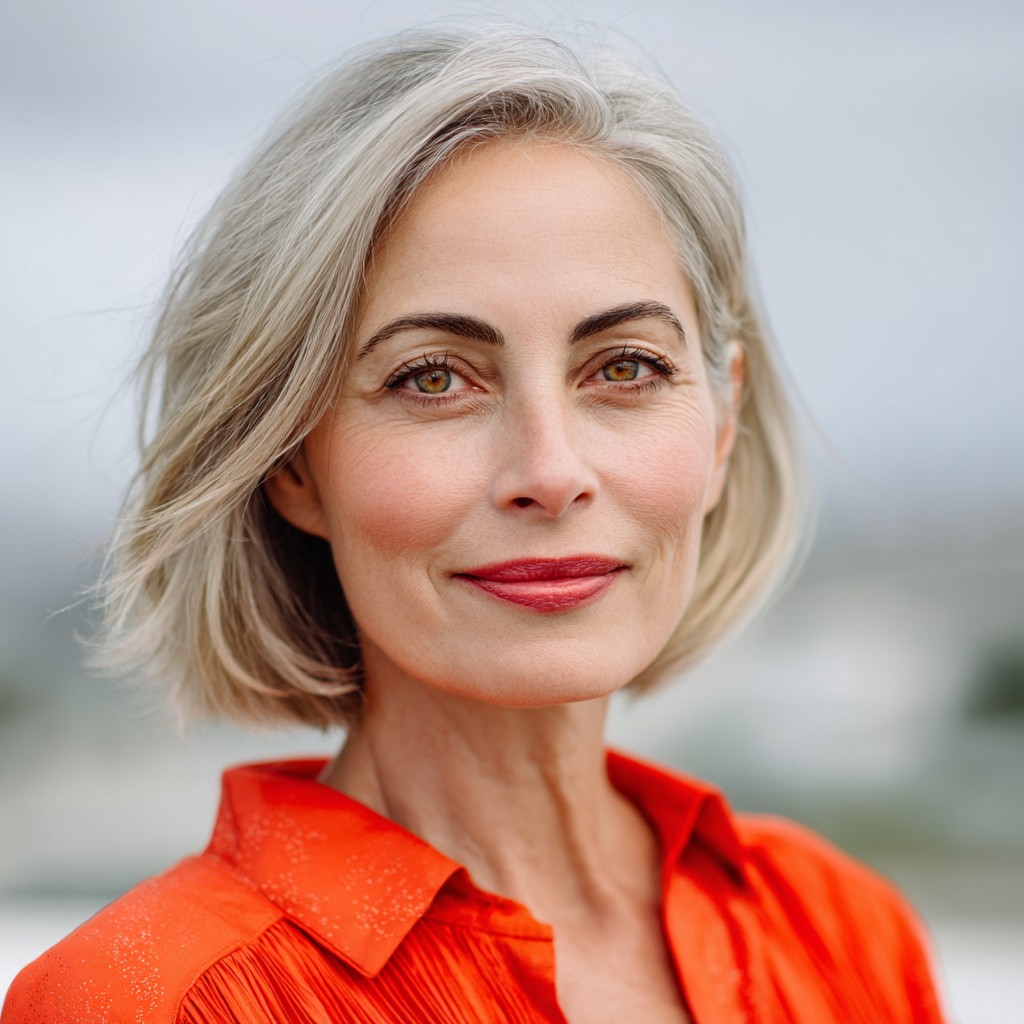 Modern Soft Textured Cropped Bob