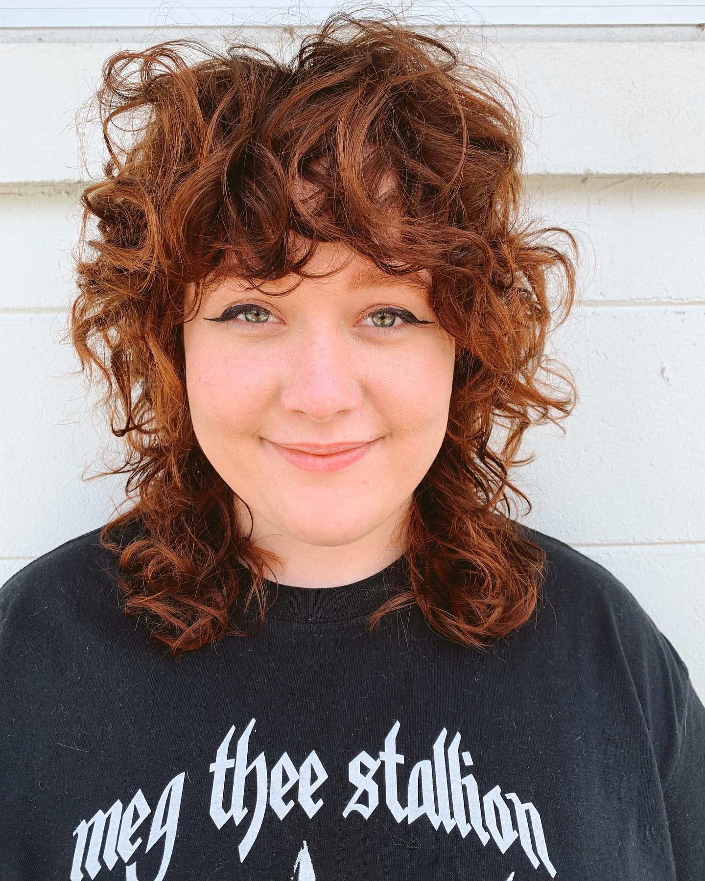 Playful Curly Shag with Soft Layers