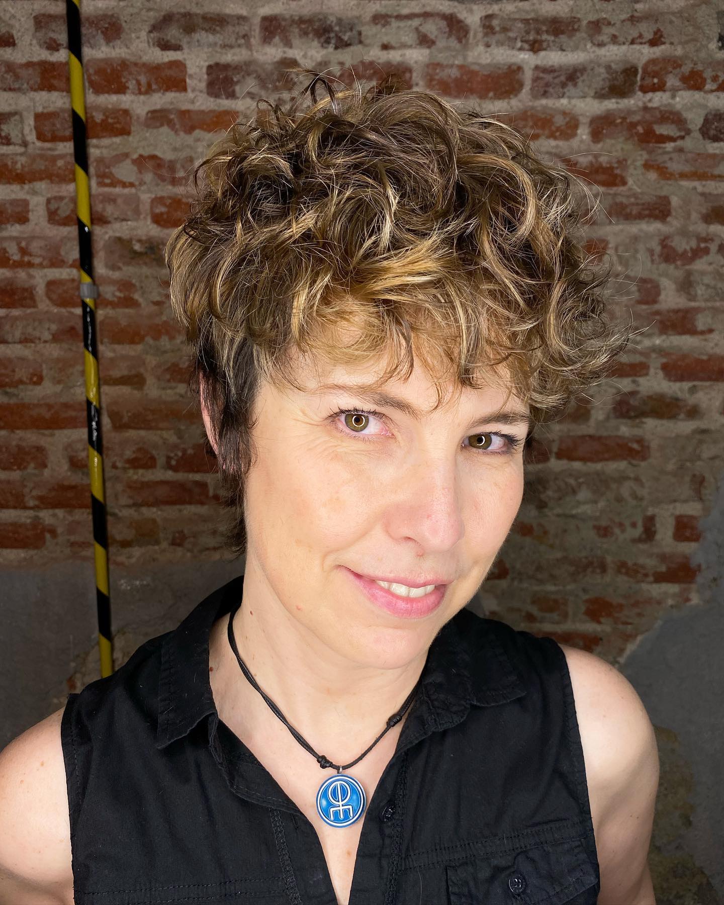 Playful Textured Pixie Cut with Highlights