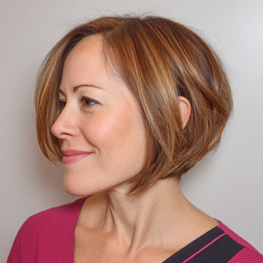 Stylish Textured Bob with Subtle Layers