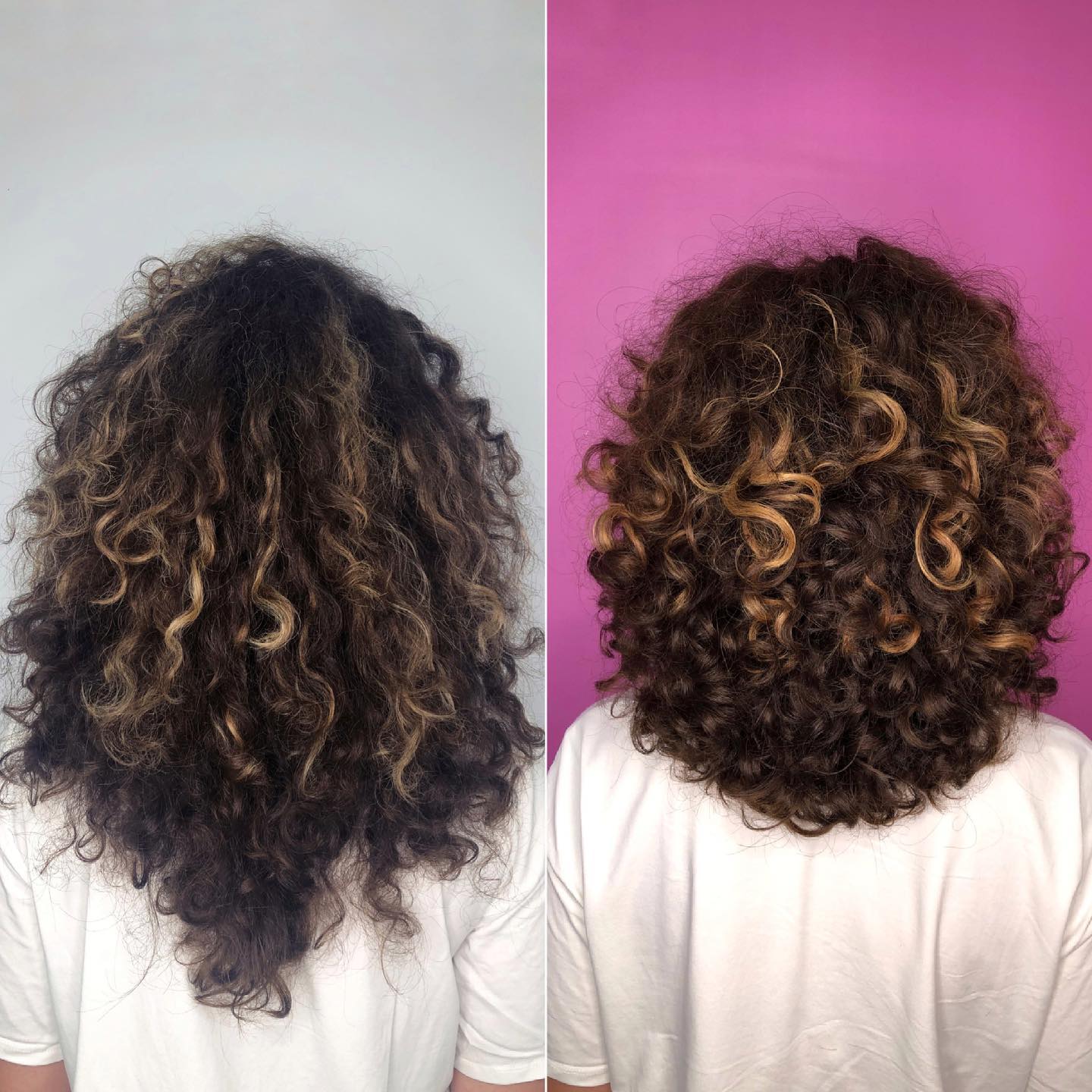 Textured Curly Shag with Dynamic Volume