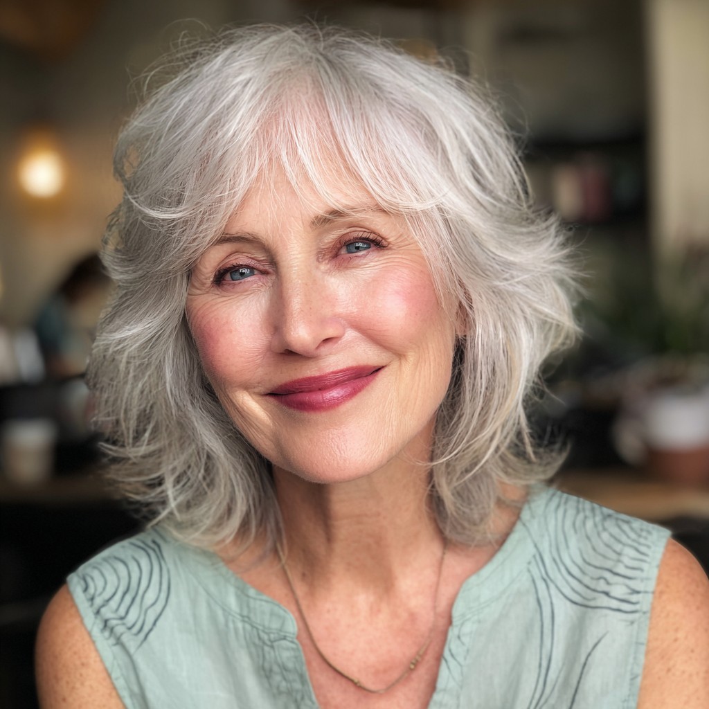 effortless feathered layers with soft highlights