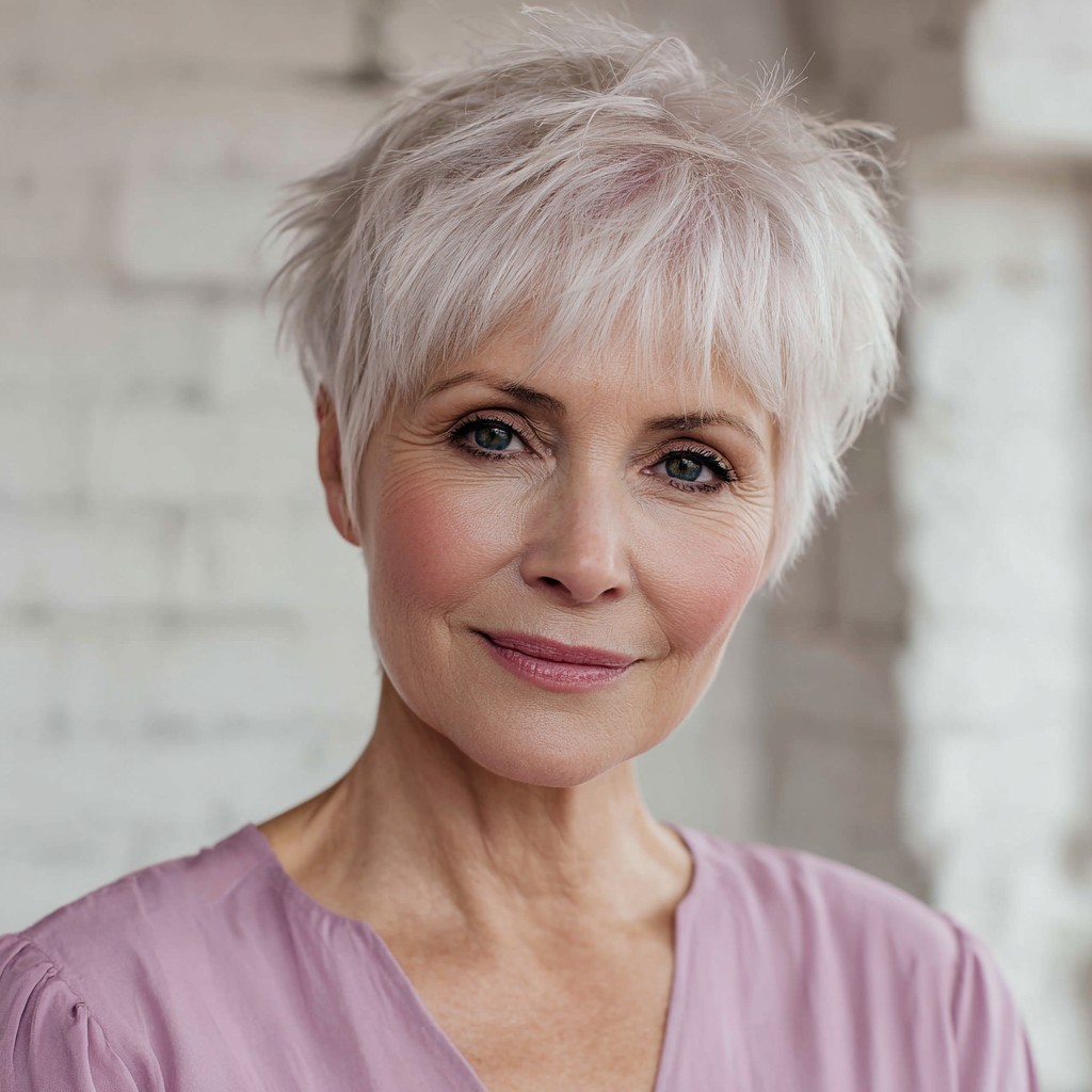 Chic Textured Short Cut with Soft Layers