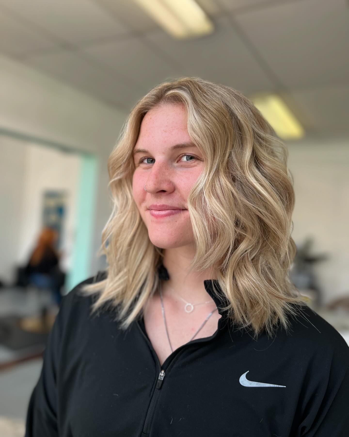 Chic Beachy Layers with Soft Waves