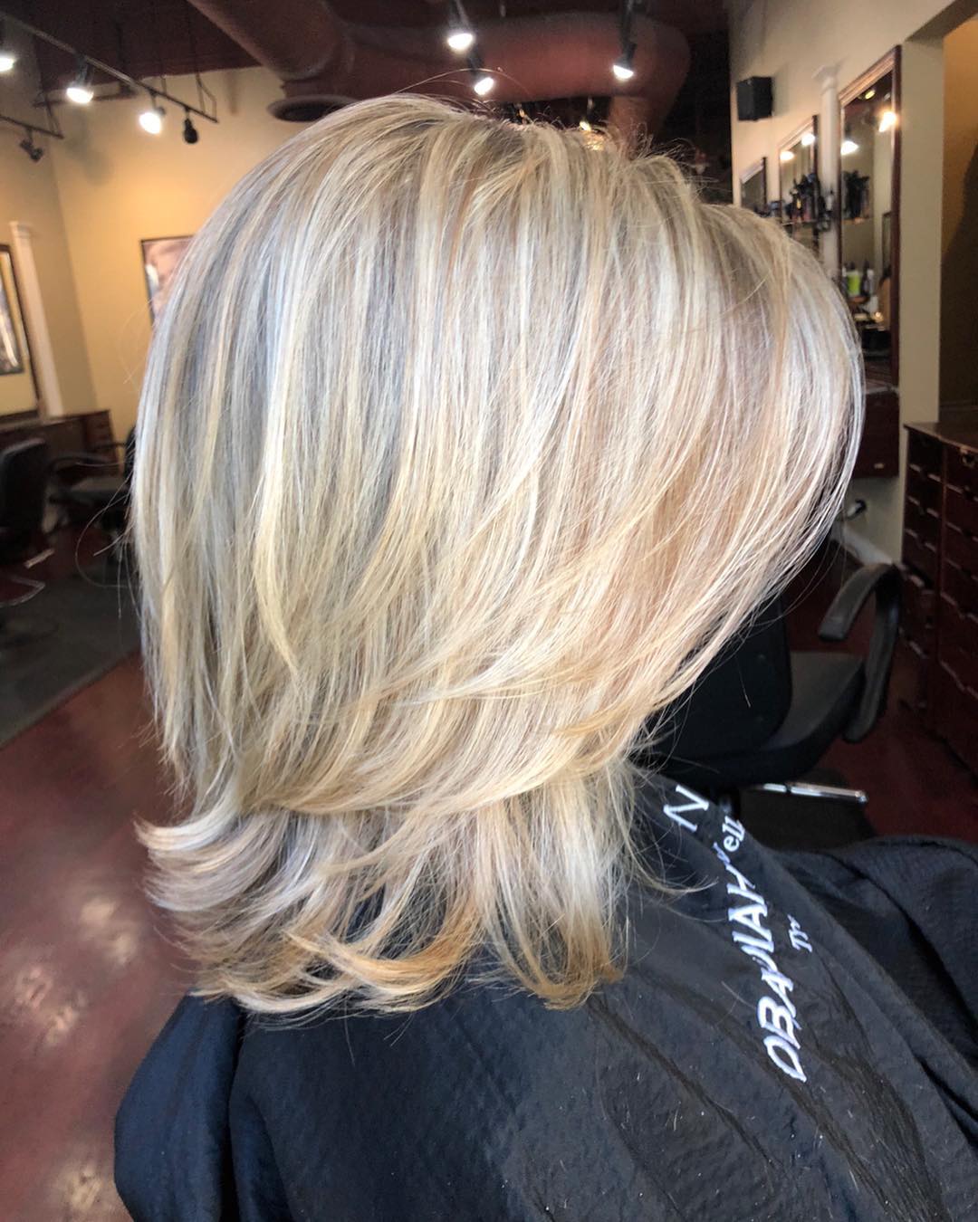 Elegant Long Layered Cut with Subtle Highlights