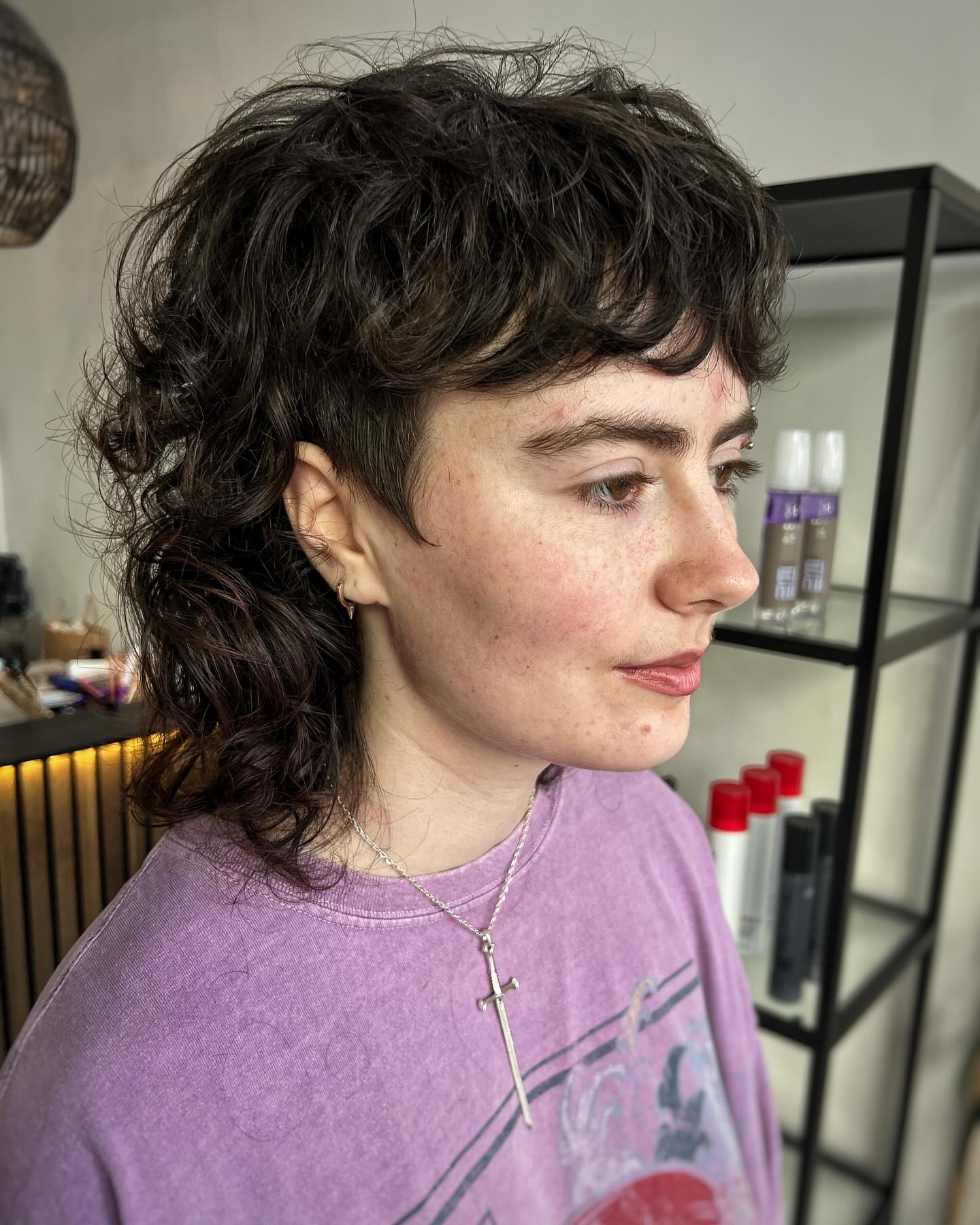 Modern Curly Shag with Textured Layers