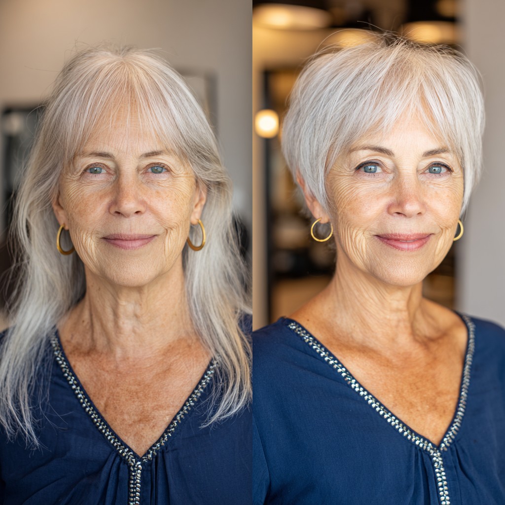 Modern Wispy Pixie Cut with Feathered Layers