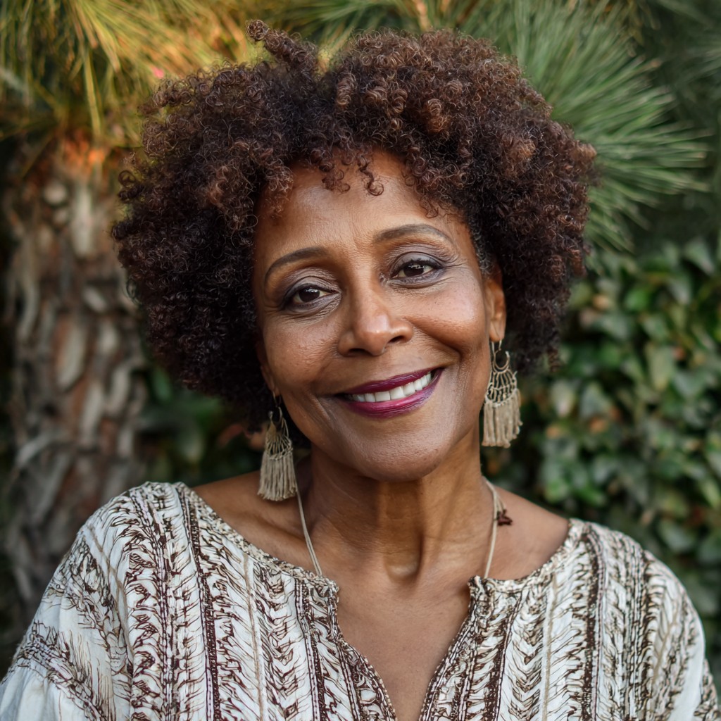 Softly Defined Coily Curls with Natural Volume