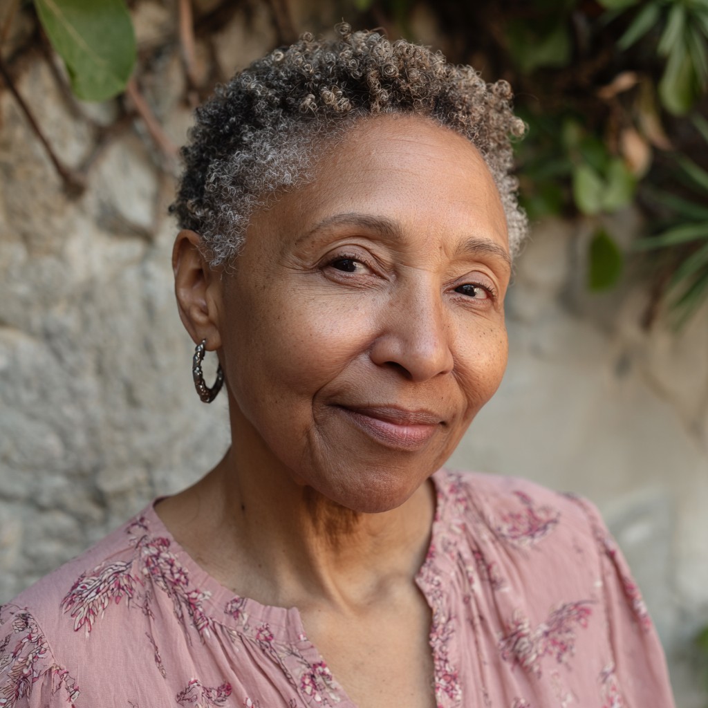 Textured Coily Crop with Soft Volume