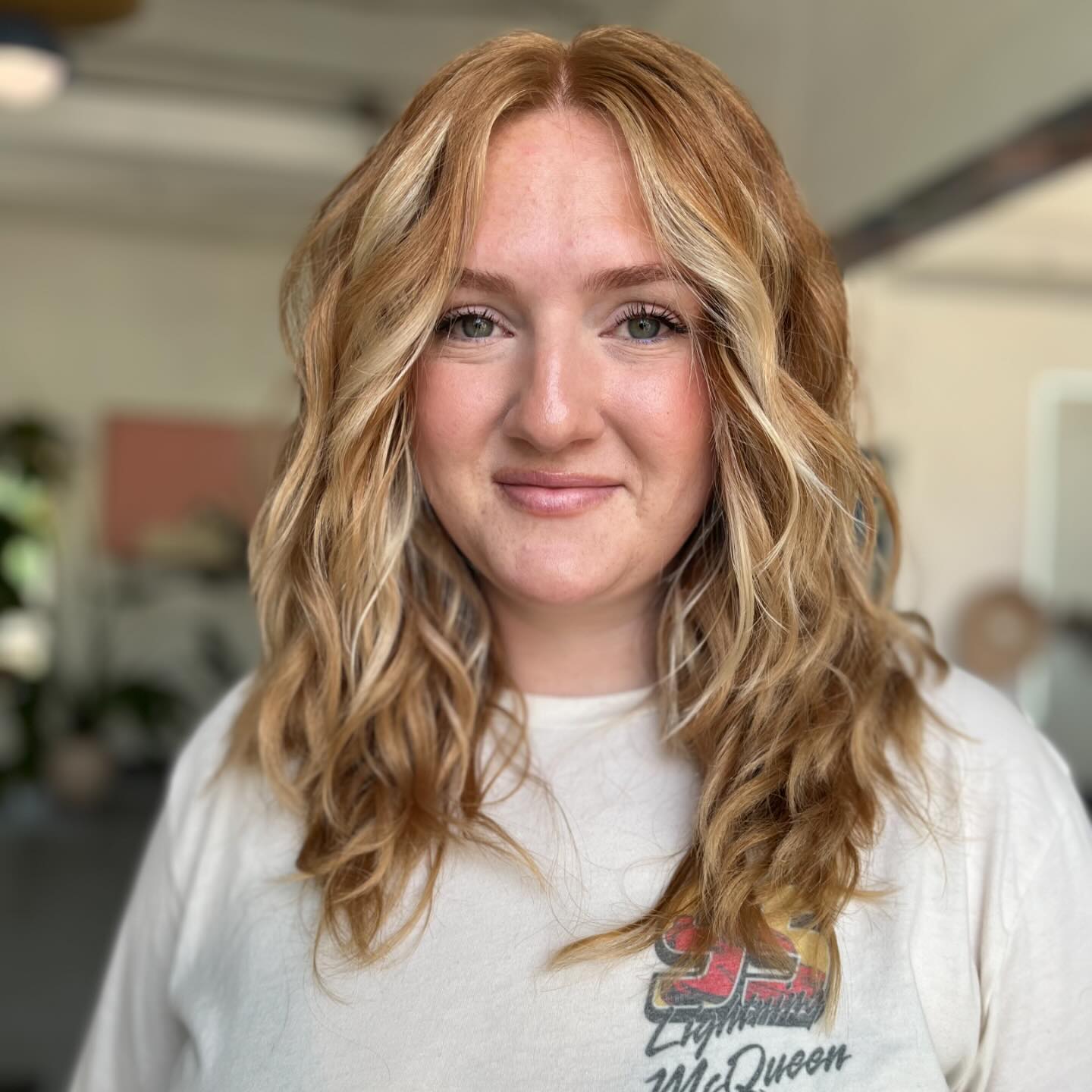 Textured Copper Waves with Subtle Highlights