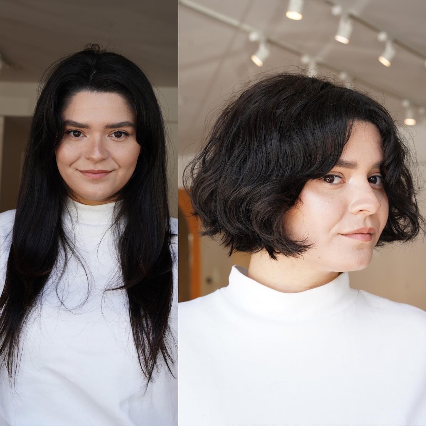 Chic Textured Bob with Soft Waves