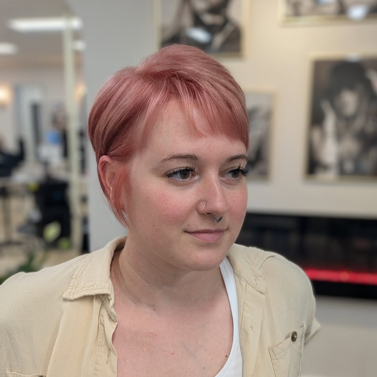 Chic Textured Pixie with Soft Bangs