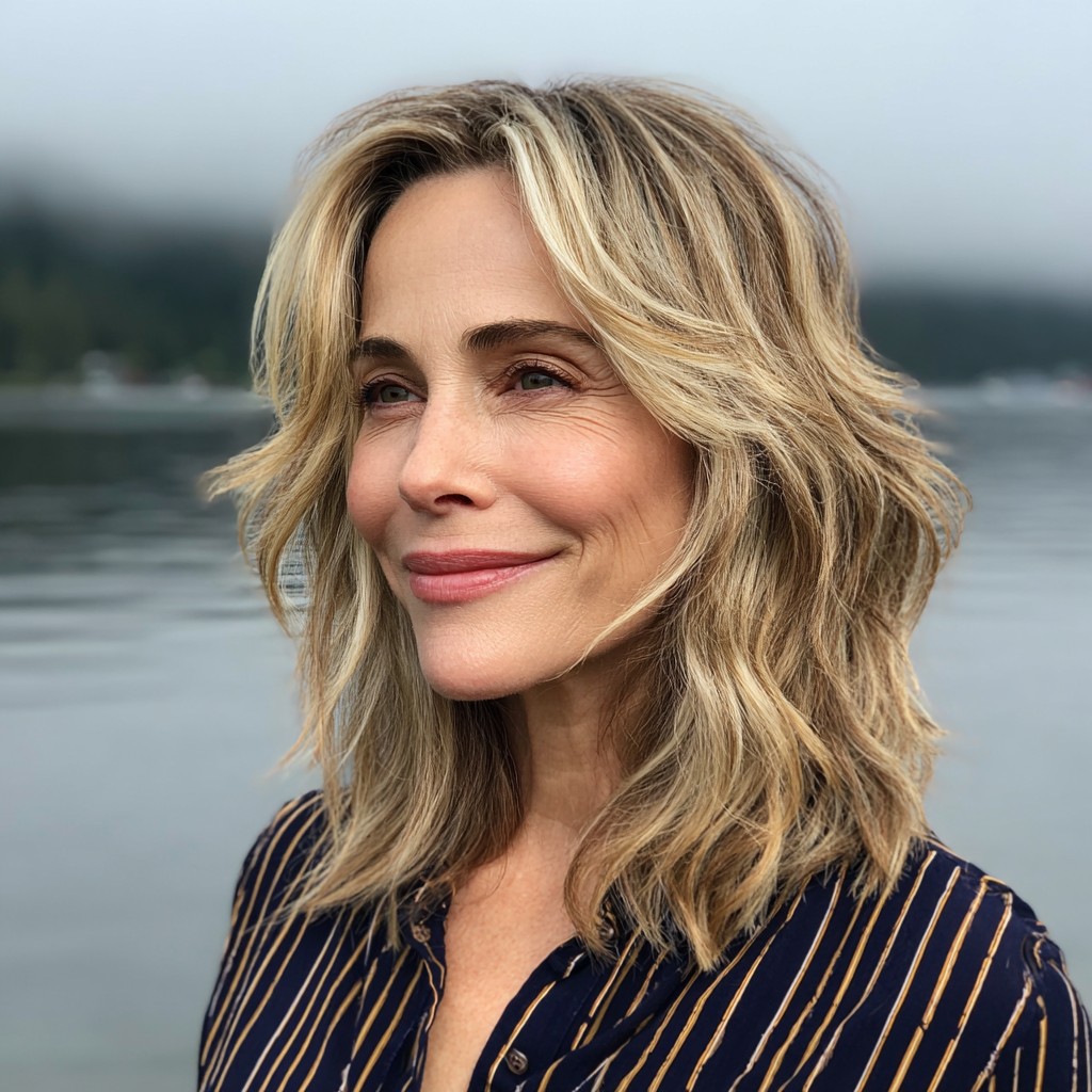 Effortless Beachy Waves with Soft Layers