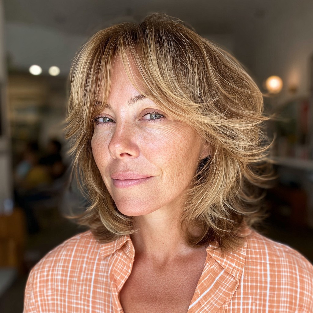 Effortless Feathered Layers with Subtle Highlights