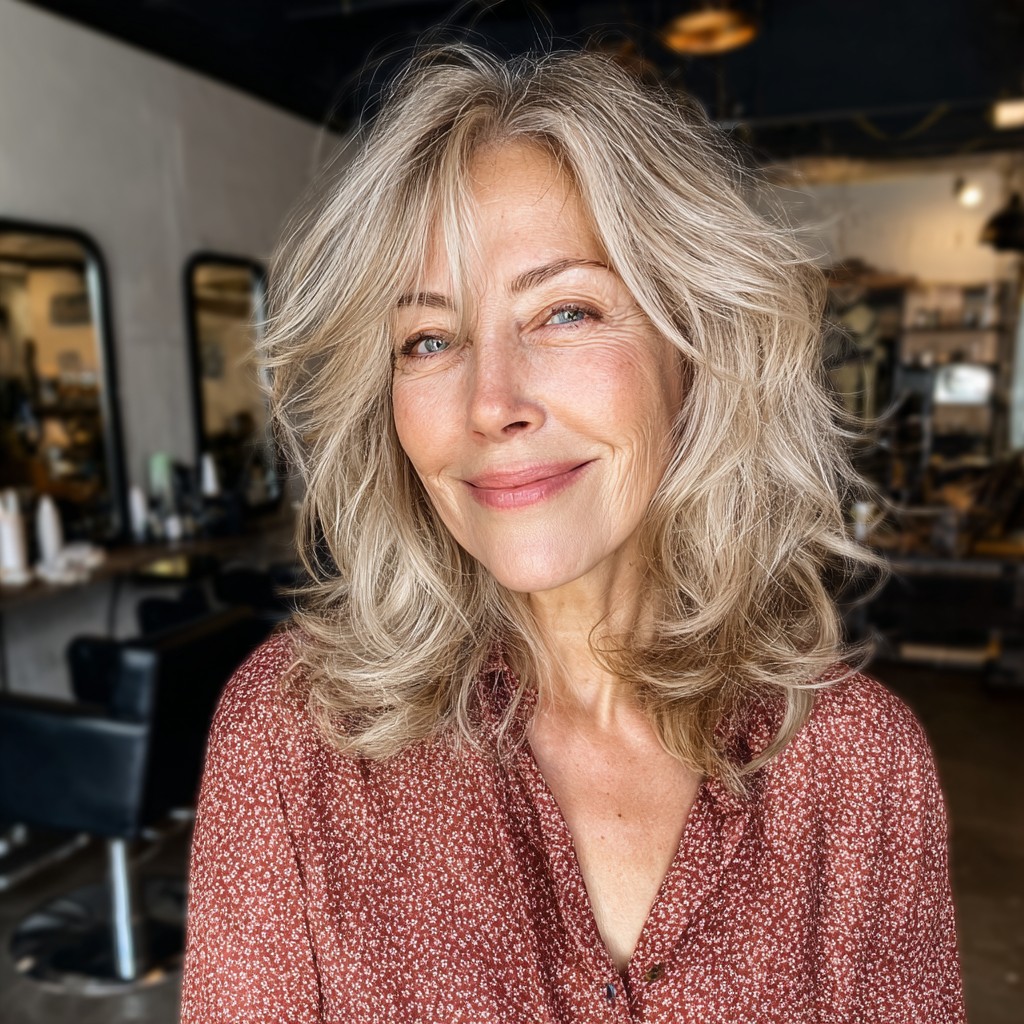 Effortlessly Tousled Long Layers