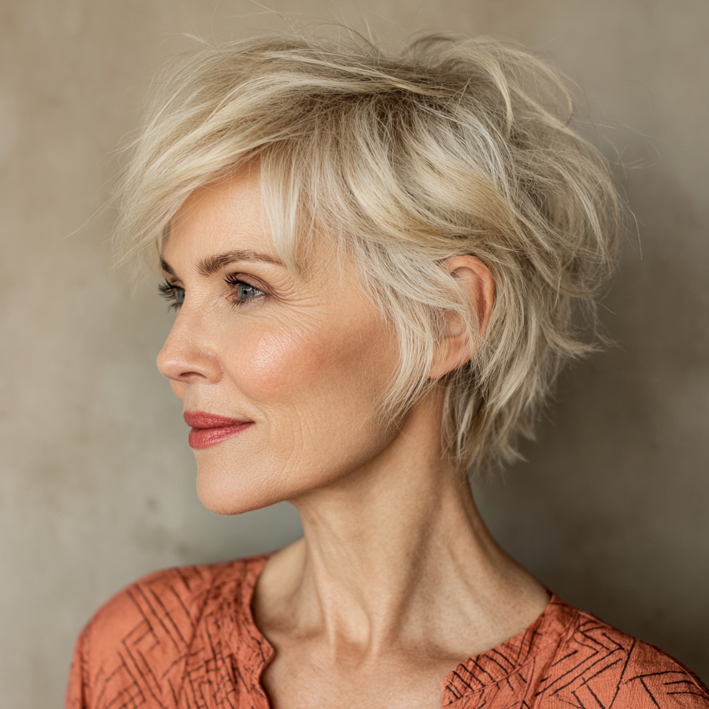 Effortlessly Tousled Pixie Cut